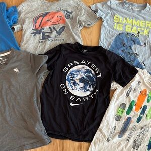 Boys Tee Bundle Sizes 6/7-8